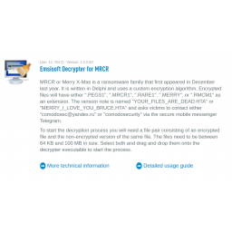 DDoS napad na Emsisoft: Osveta autora ransomwarea Merry Christmas